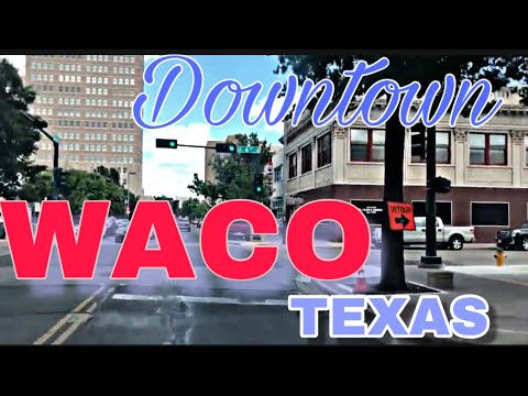 where is waco tx on map